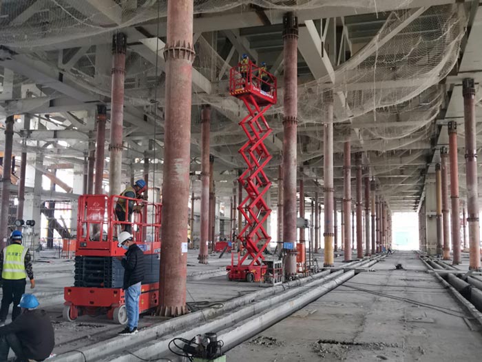华体会开户-华体会（中国）
高空作业车为北京冬奥会项目建设加速
